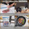 imageWIFI Sous Vide Cooker Sealable Bags Kit 1100W SousVide Cooker Immersion Circulator 109050194 Sous Vide Machine with Temperature ampamp Timer Touch Control AC120V60HzSous Vide Cooker Sealable Bag Kit