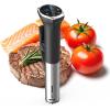 imageWIFI Sous Vide Cooker Sealable Bags Kit 1100W SousVide Cooker Immersion Circulator 109050194 Sous Vide Machine with Temperature ampamp Timer Touch Control AC120V60Hzwifi silver
